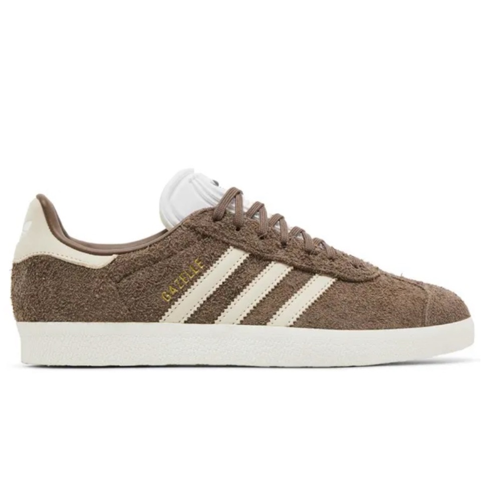 adidas Gazelle Sneakers in Tan and White - Picture 7 of 7